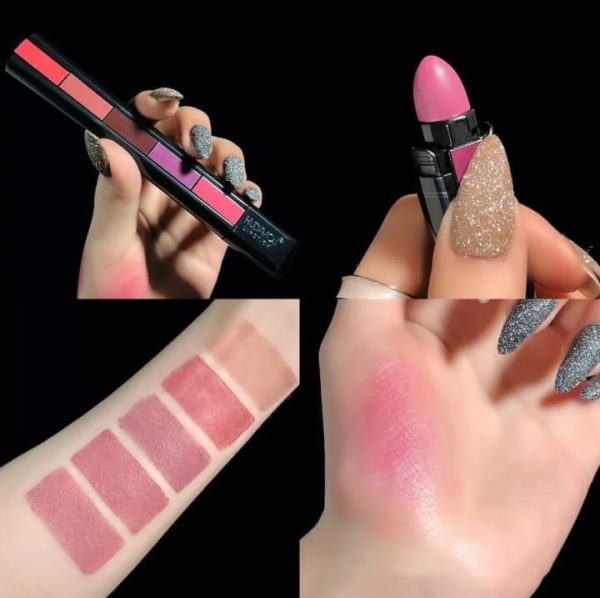 5 In 1 Huda Beauty Lipstick Shades - Image 3